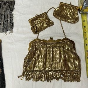 Vintage handbag and coin purses